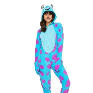 Monsters Inc. Sulley onesie pajamas